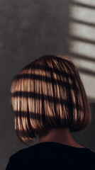Blunt Bob Haircut Silhouette