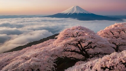 snow covered mountain