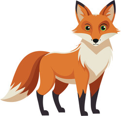 red fox cartoon