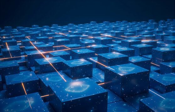 Tech - Sense Cube Cyberspace - Powered by Adobe