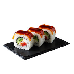 Traditional Japanese sushi , Generative AI