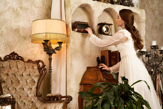 Elegance meets vintage charm in a beautifully styled interior