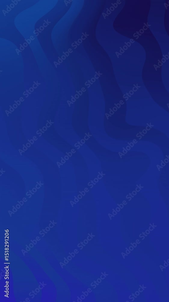 Poster abstract blue gradient wave motion background video with subtle shifting light