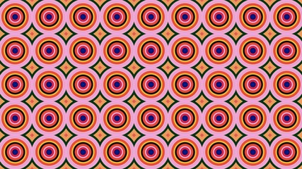 circle motif, circle pattern, symmetrical, circle lines, wall wallpaper, HD