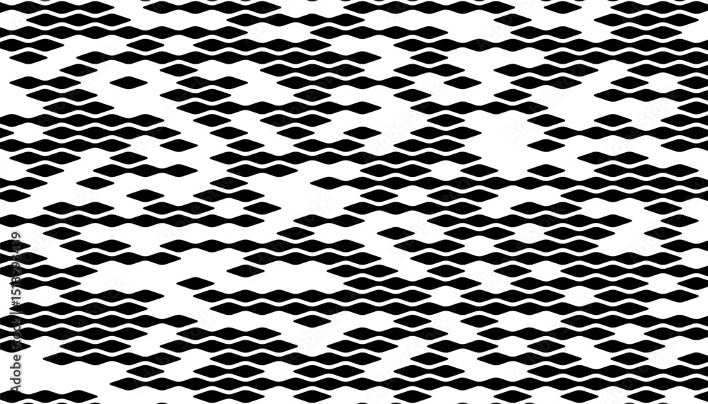 Poster black and white abstract and grunge pattern for modern background and jersey design. fully editable 
