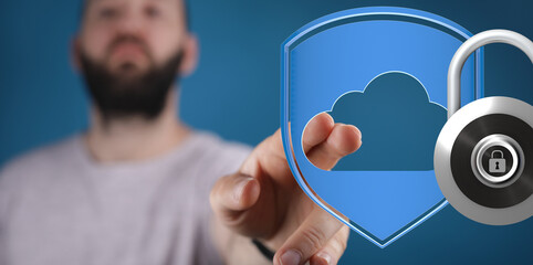 Ensuring safe cloud storage with robust security measures. Protect your data.