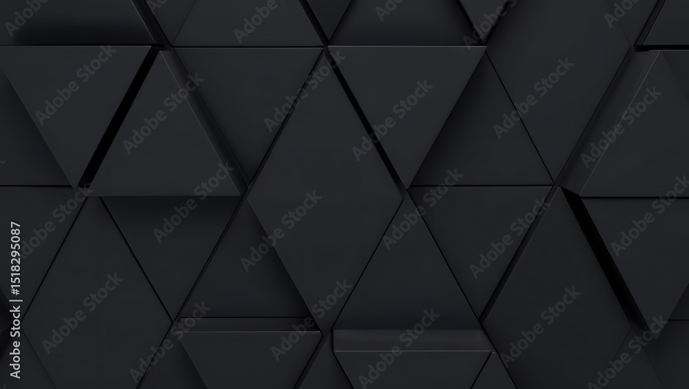 Poster abstract dark triangles geometric pattern background texture