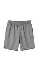 Grey Canvas Shorts