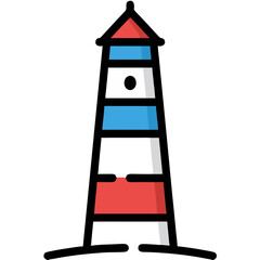 Guidance Lighthouse Icon: Beacon of Safety and Direction