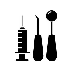 Naklejka premium Icon a tools, isolated against a clean background.