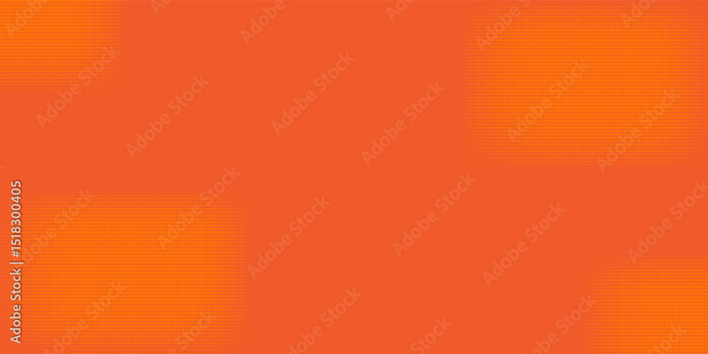 Poster Dots halftone orange color pattern gradient texture with technology digital background. Dots pop art comics with summer background.