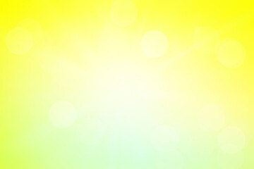 Yellow abstract background blur