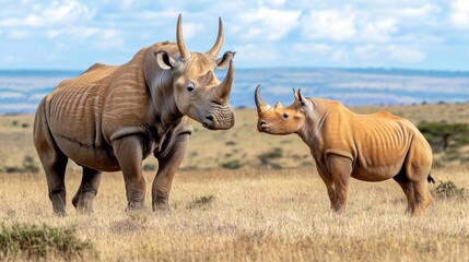 Fototapeta premium Earth Day Reverence: Wildlife and Nature