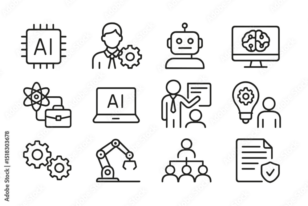 Poster Exploration of artificial intelligence concepts in educational and technological settings