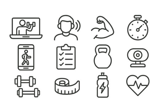 Fitness and wellness tools for home workouts during a busy routine in a digital age