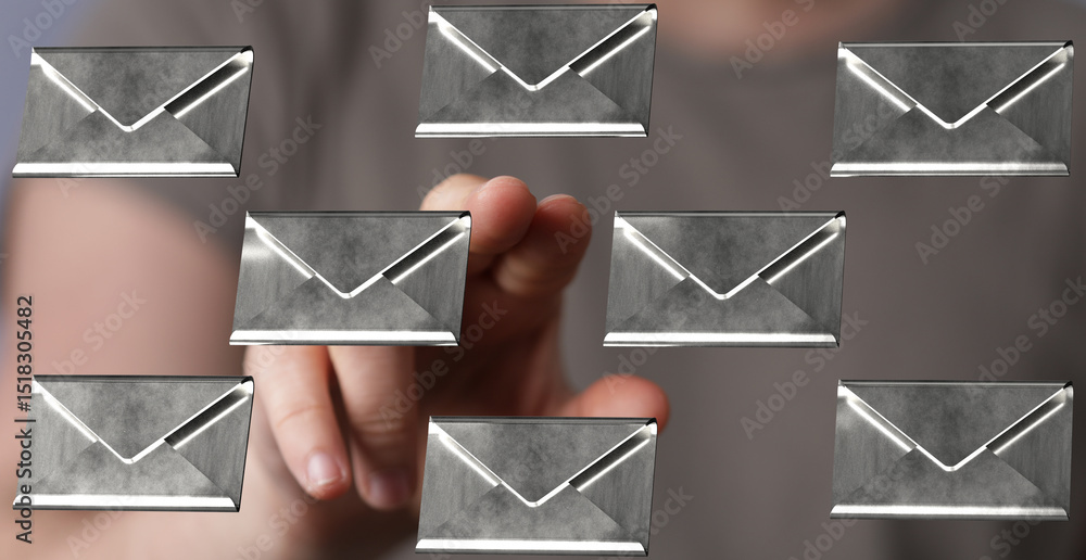 Poster Efficient email management.  Streamline your inbox with ease.