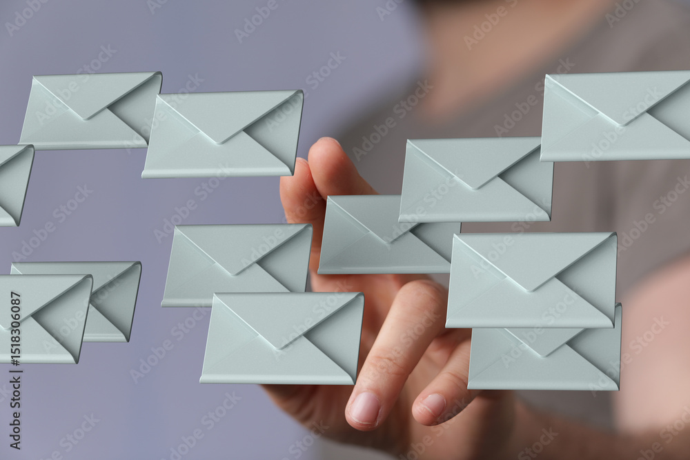 Aufkleber Efficiently manage your inbox. Tips and strategies for email organization and productivity.