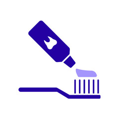 Icon a dentifrice, isolated against a clean background.
