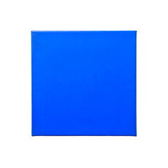 blue box isolated on white