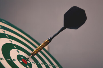 target on the board. concept for target.