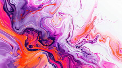 Fototapeta premium colorful swirls of paint