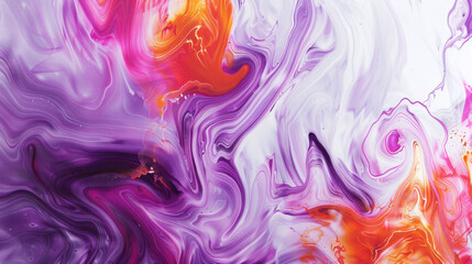 colorful swirls of paint