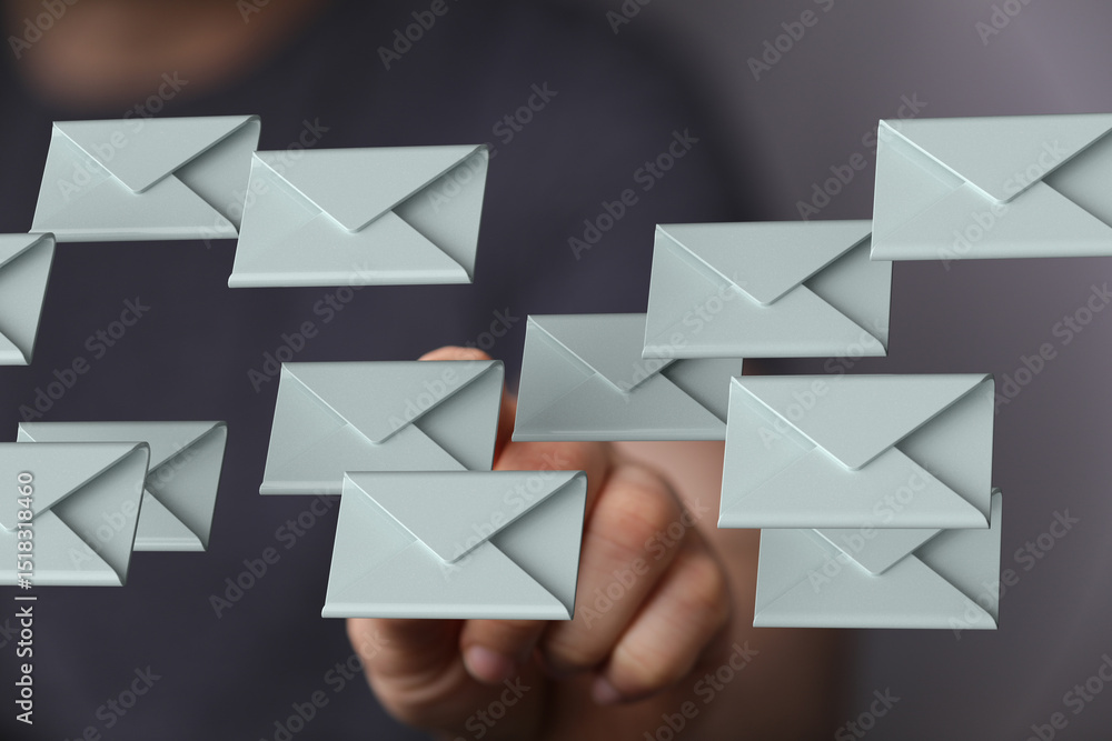 Fototapete efficient email management techniques for a productive workflow. streamline your inbox!