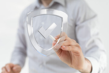 High-quality image depicting data security and privacy. Ideal for websites, blogs, and...