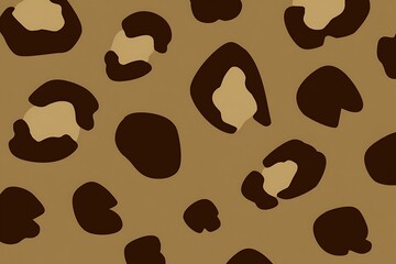 Obraz premium Leopard print pattern seamless vector design