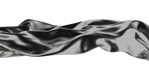 Plakat Sophisticated Texture: Brushed Metal Plate Background Elevates Visual Impact