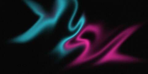 black background with colorful abstract lines. multi-colored gradient background