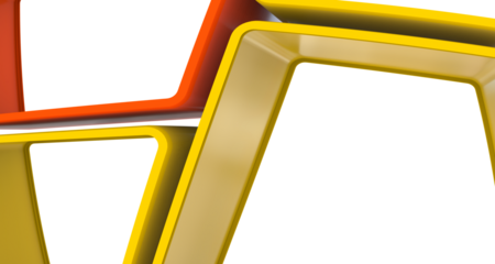 Multicolor abstract background banner of triangles , all the colors of the rainbow