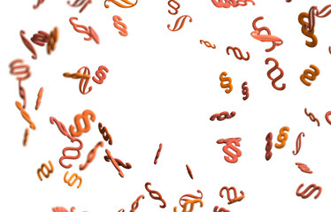 Symbol of Law and Justice, with lots of copy space for your individual text