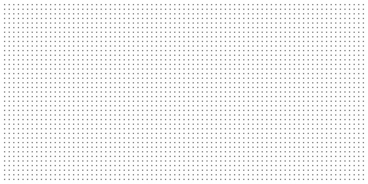 Bullet journal dot grid page in PNG format with transparent background. Minimalist dotted paper template for planners, digital journaling, or printable use.