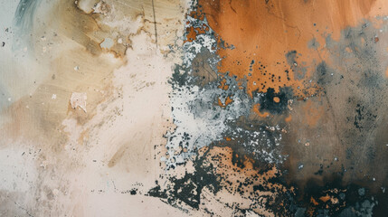 mold growing on wall