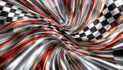 flag-inspired pattern with red and white stripes for a bold, patriotic design