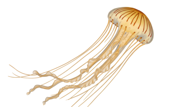 Isolated Jellyfish