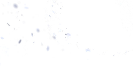 Subtle light blue particles floating on a white background. Perfect for overlay or design element.