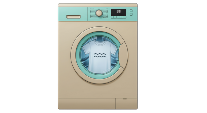Isolated Washing Machine