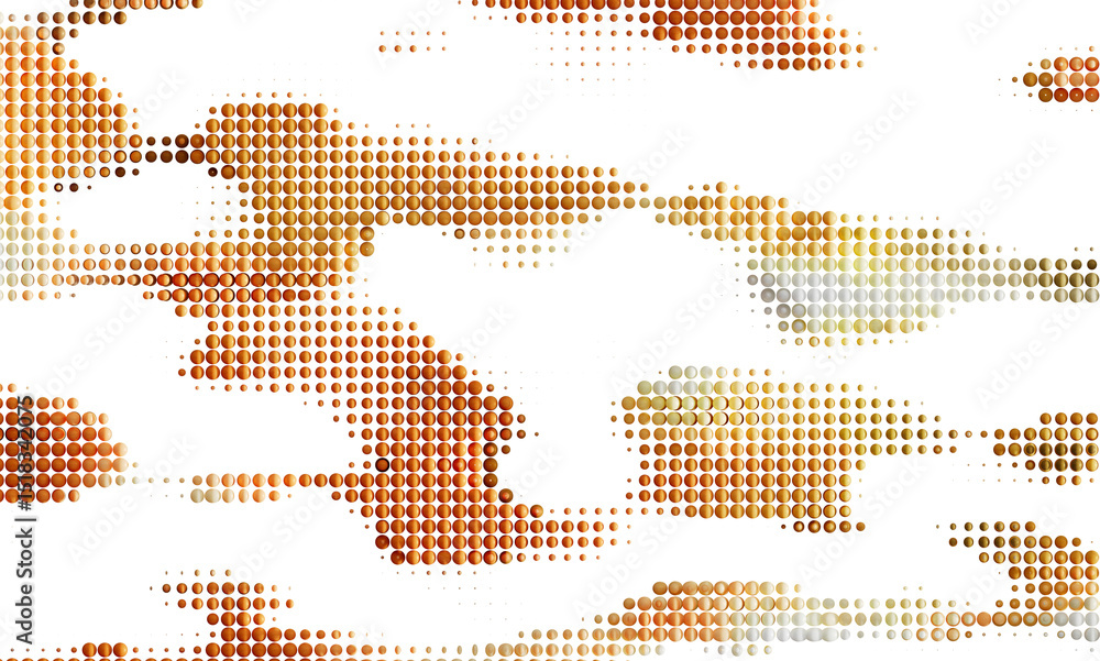Poster Modern abstract background with brown dotted pattern. Ideal for website, presentation, or design projects.