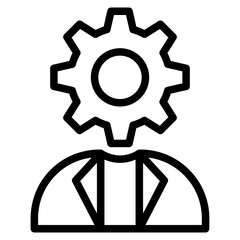 Business ontelligence icon in vector illustration