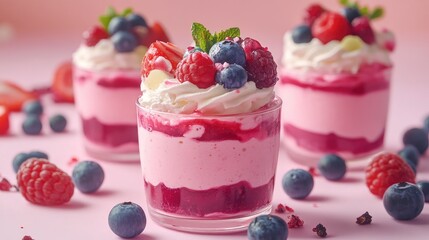 Healthy food dessert concept