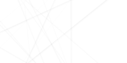 Abstract modern white and gray geometric lines vector background. Squares in bright light with soft shadows as pattern. with geometric line shapes Space design concept.