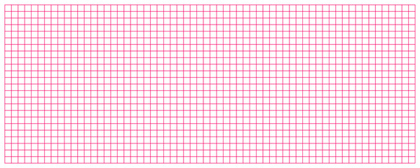 Red grid page in PNG format with transparent background. Minimalist gridded sheet,  template for planners, digital journaling, or printable use.