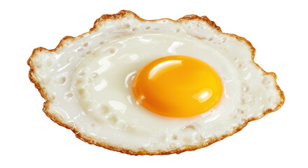 Isolated Fried Egg