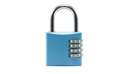 Isolated Combination Padlock