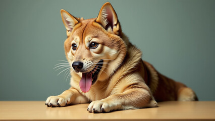 A visual representation of a common idiom or saying, taken literally, creating a funny and unexpected image.