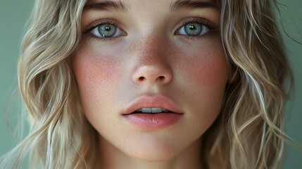 portrait of a young woman