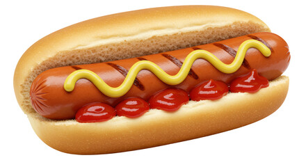 Isolated Hot Dog