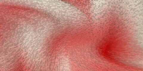 Fototapeta premium Abstract red and beige swirling texture background